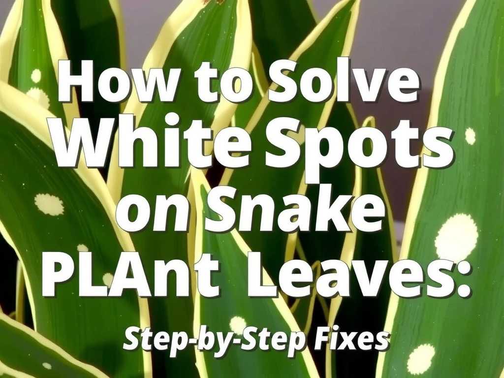 How to Solve White Spots on Snake Plant Leaves: Step-by-Step Fixes(1) How to Solve White Spots on Snake Plant Leaves: Step-by-Step Fixes(1)