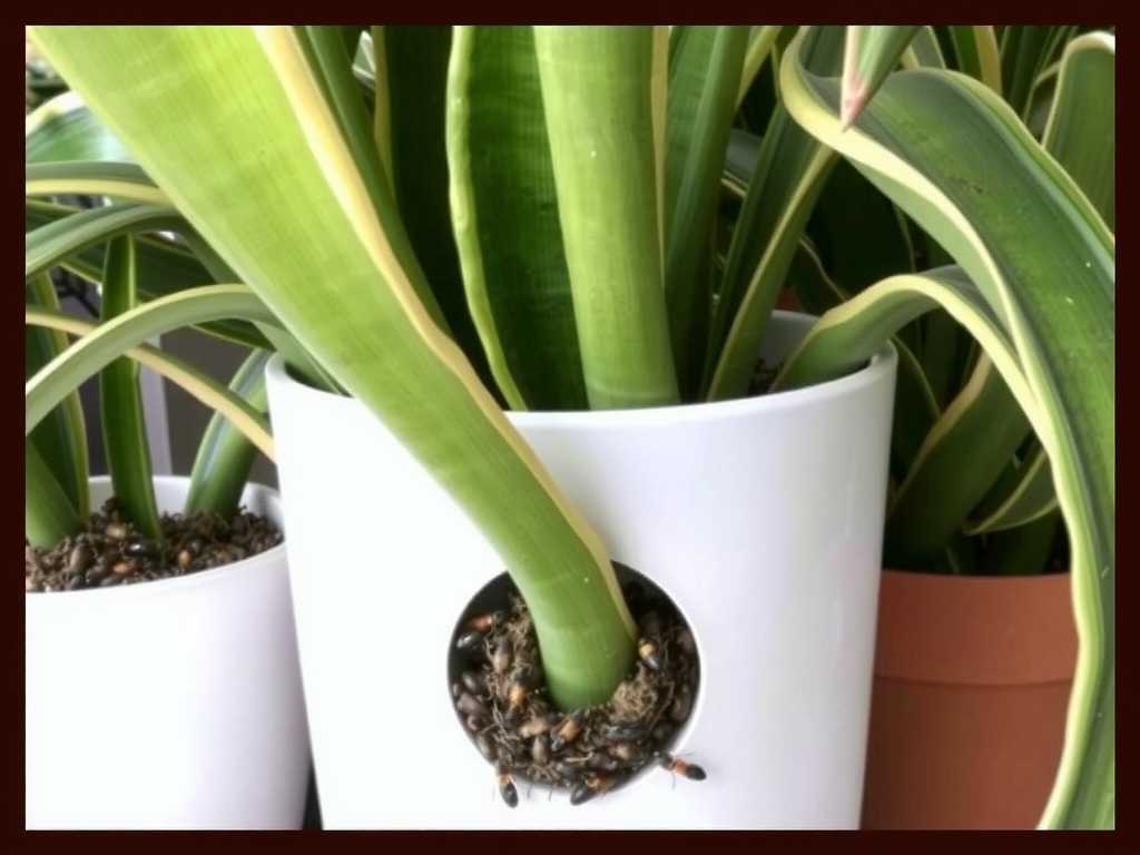 How to Solve Ant Nests in Snake Plant Pots: Natural Removal Methods(1) How to Solve Ant Nests in Snake Plant Pots: Natural Removal Methods(1)