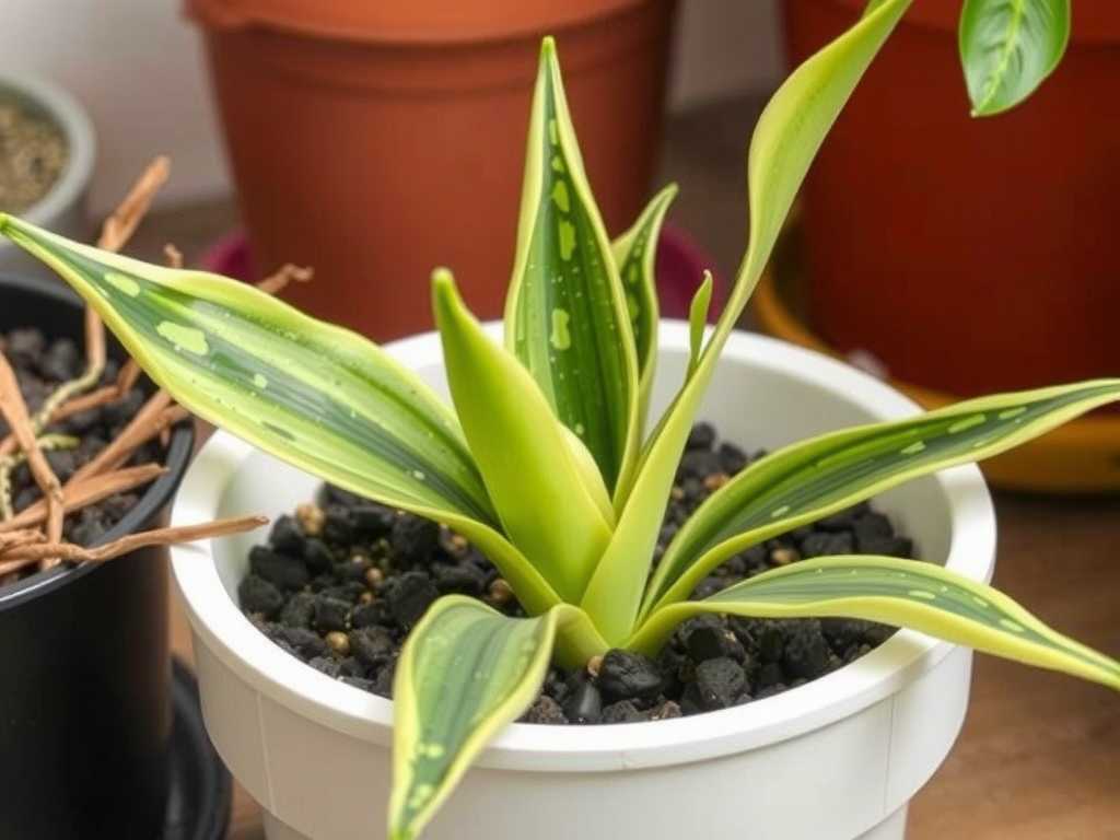 How to Fertilize Snake Plant Cuttings to Promote Root Development