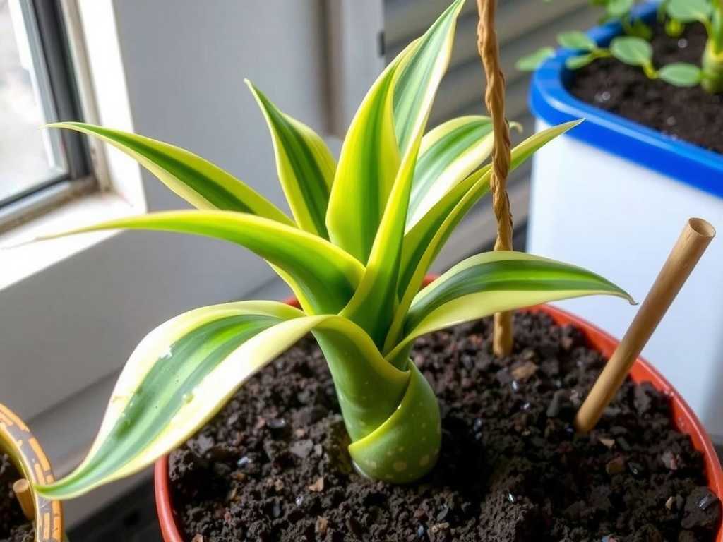 How to Control Watering Frequency for Soil-Cultivated Snake Plant Cuttings(1)