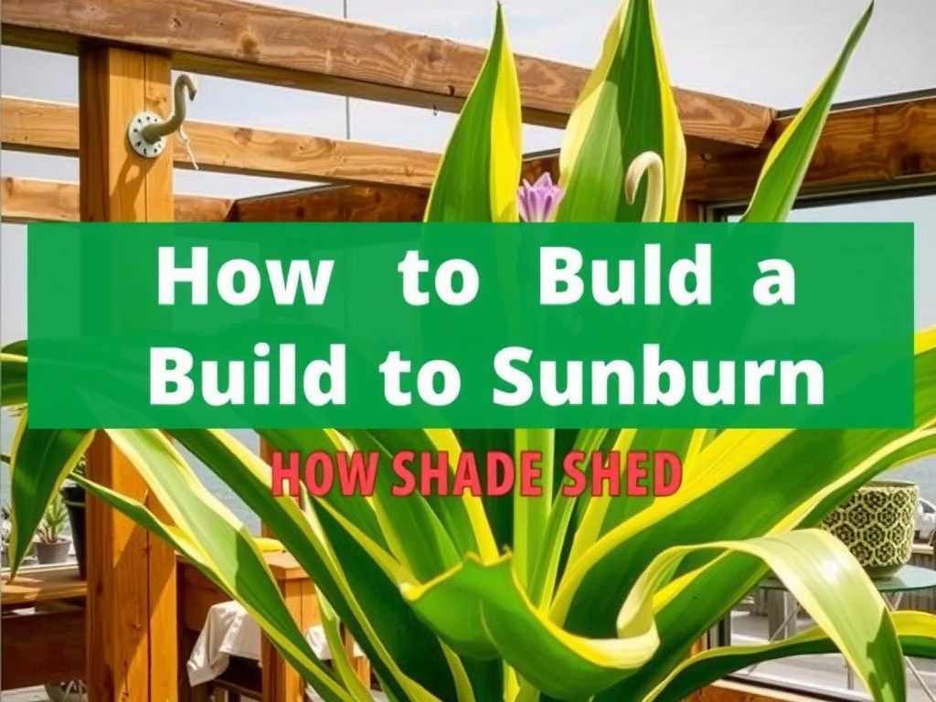 How to Build a Shade Shed for Snake Plant Cuttings to Protect from Sunburn(1)